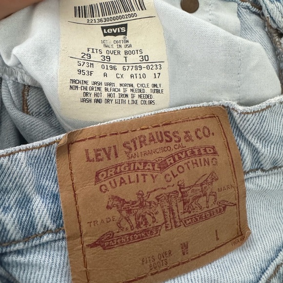 Vintage 550 Levi’s 1996 Made in the USA Size 28 - Picture 4 of 13
